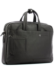 Piquadro Two Handle Bag for 15.6" Laptop Brown Men