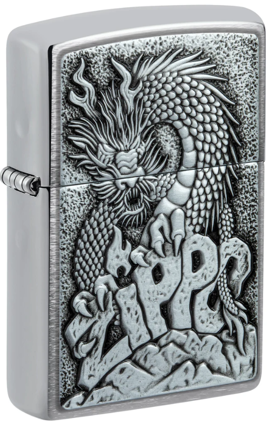 Zippo Refillable Windproof Made In Usa In Gift Box Silver Unisex