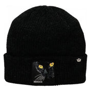 Goorin Bros. Cuffia Beanie 'The Menace' in Misto Acrilico Nero Unisex