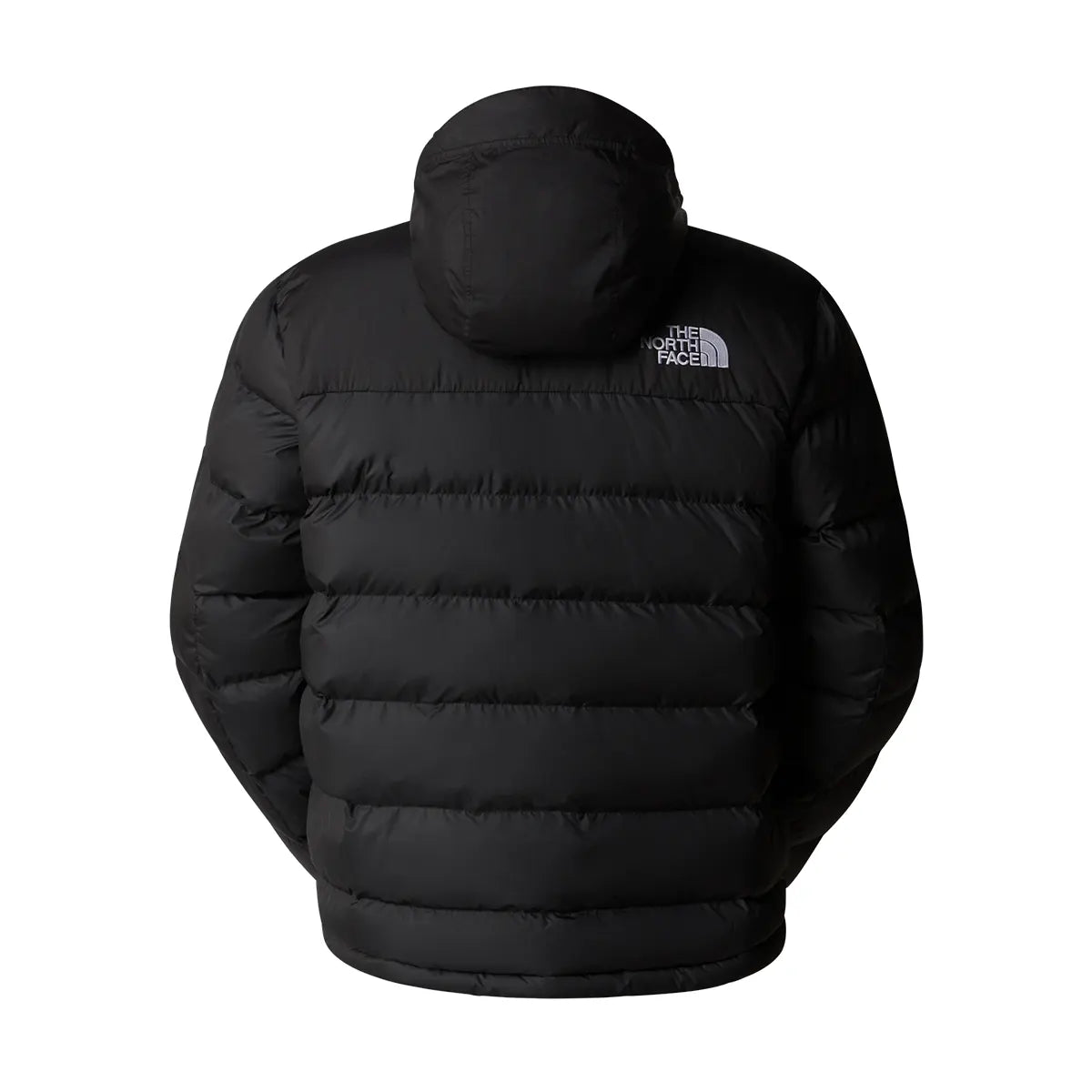 The North Face Giacca Imbottita Limbara con Cappuccio in Poliestere Riciclato Nero Uomo