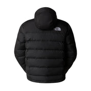 The North Face Giacca Imbottita Limbara con Cappuccio in Poliestere Riciclato Nero Uomo