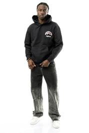 Sprayground Felpa CAPPUCCIO maglia uomo men limited edition Squalo Shark SP678BLK