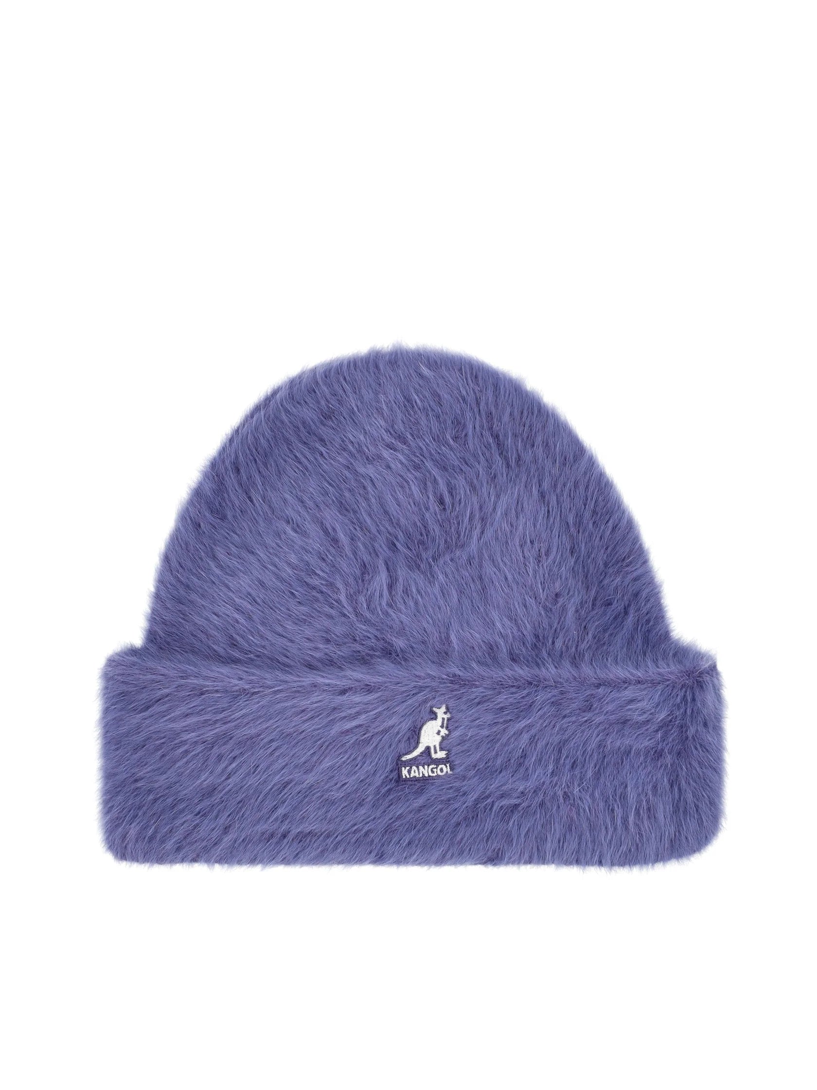 Kangol Berretto Cuffia Furgora Misto Angora Nylon Indigo Unisex
