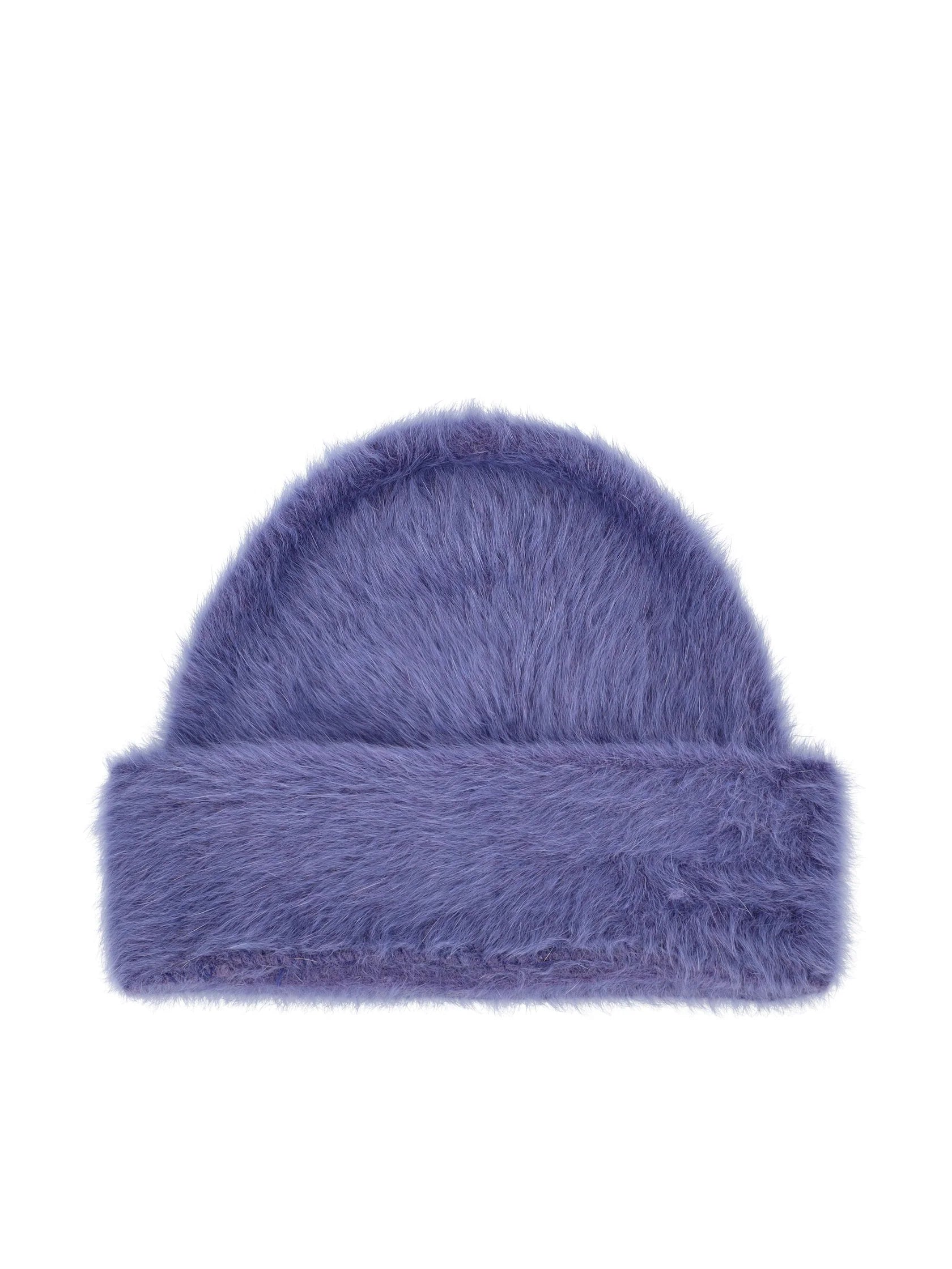 Kangol Berretto Cuffia Furgora Misto Angora Nylon Indigo Unisex