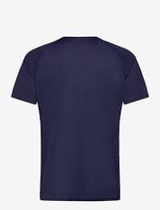 Nike Swim T-Shirt Short Sleeve Hydrogu NESSA586 Tessuto Tecnico Blu Navy Uomo
