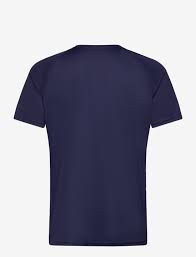 Nike Swim T-Shirt Short Sleeve Hydrogu NESSA586 Tessuto Tecnico Blu Navy Uomo