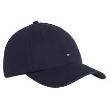 Tommy Jeans Cappello Sport Cotone Blu TH FLAG SOFT 6 PANEL CAP