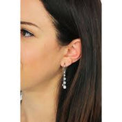 Brosway Orecchini Pendenti in Acciaio e Cristalli Collezione SYMPHONIA - BYM87