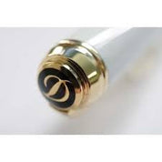 S.t.dupont penna stilografica wi line bianco perla e oro 410109M