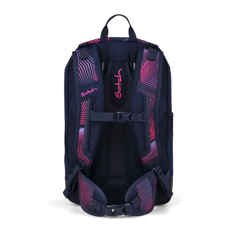 Satch Zaino scuola Tempo Libero Imbottitura Posteriore Eco Air Seismic Pink