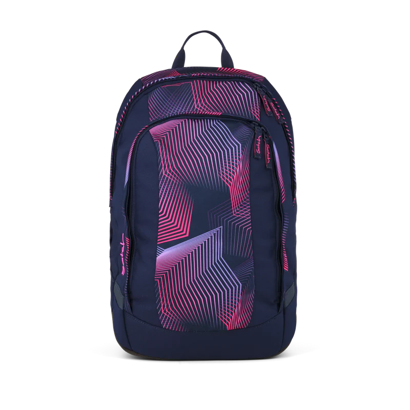 Satch Zaino scuola Tempo Libero Imbottitura Posteriore Eco Air Seismic Pink