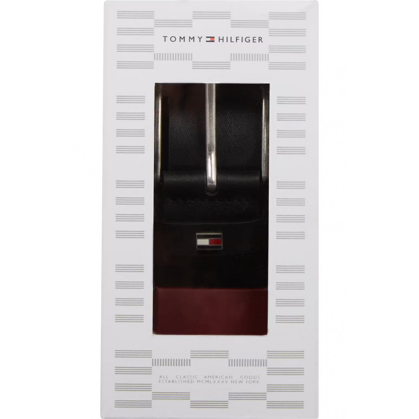 Tommy Jeans Cintura Set regalo box - pelle nero black