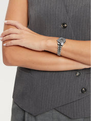 Liu Jo orologio Aimable silver Donna solo tempo argento nero cassa 26 mm 5atm TLJ2416