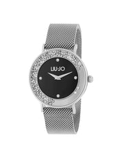 Liu Jo orologio Donna Dancing Slim Solo Tempo argento cassa 36 mm TLJ1342 silver nero