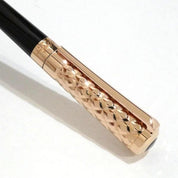 S.t.dupont biro penna sfera Liberté Laccata Rose Gold PVD nero - 465601