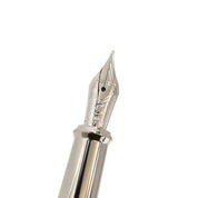 S.t.dupont penna stilografica sword fountain pen palladio e nero 290102
