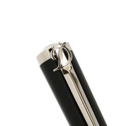 S.t.dupont penna stilografica sword fountain pen palladio e nero 290102