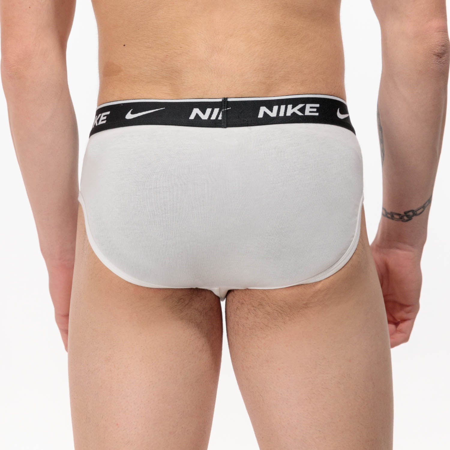 Nike 3 set Slip everyday cotone leggero elastico con logo 0000KE1006-100 BRIEF 3PK