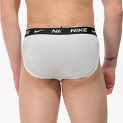 Nike 3 set Slip everyday cotone leggero elastico con logo 0000KE1006-100 BRIEF 3PK