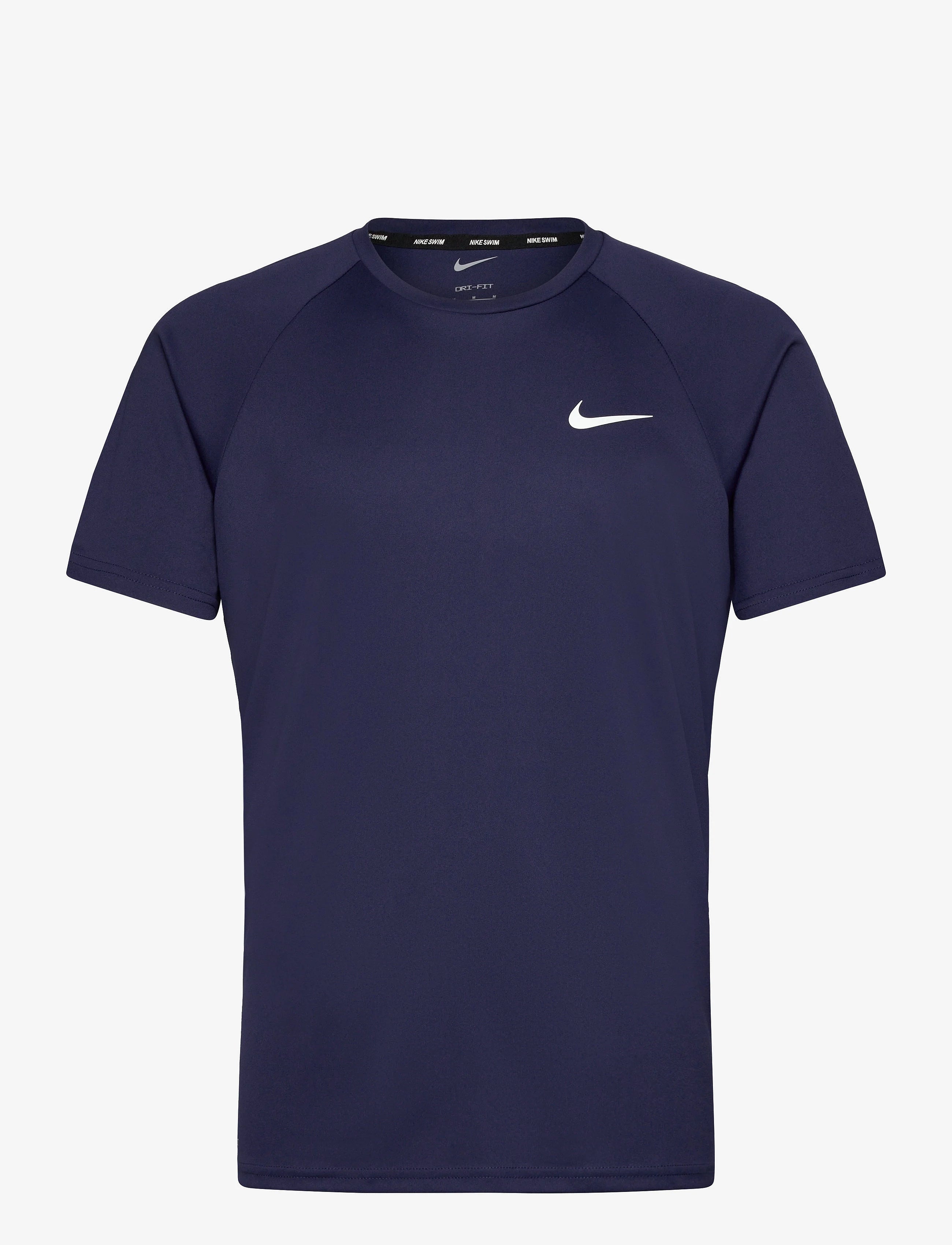 Nike Swim T-Shirt Short Sleeve Hydrogu NESSA586 Tessuto Tecnico Blu Navy Uomo