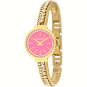 Liu Jo orologio ensemble color oro fucsia acciaio 30 mm 3 atm TLJ2366