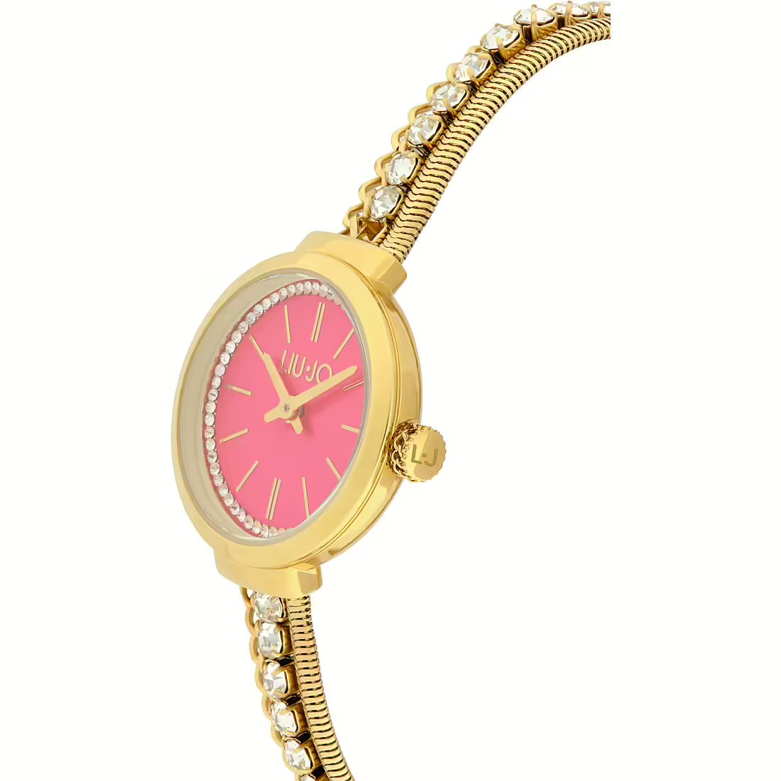 Liu Jo orologio ensemble color oro fucsia acciaio 30 mm 3 atm TLJ2366