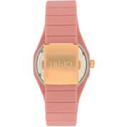 Liu Jo orologio Yacht Lady Acquamarine silicone acciaio rosa cristalli TLJ2383