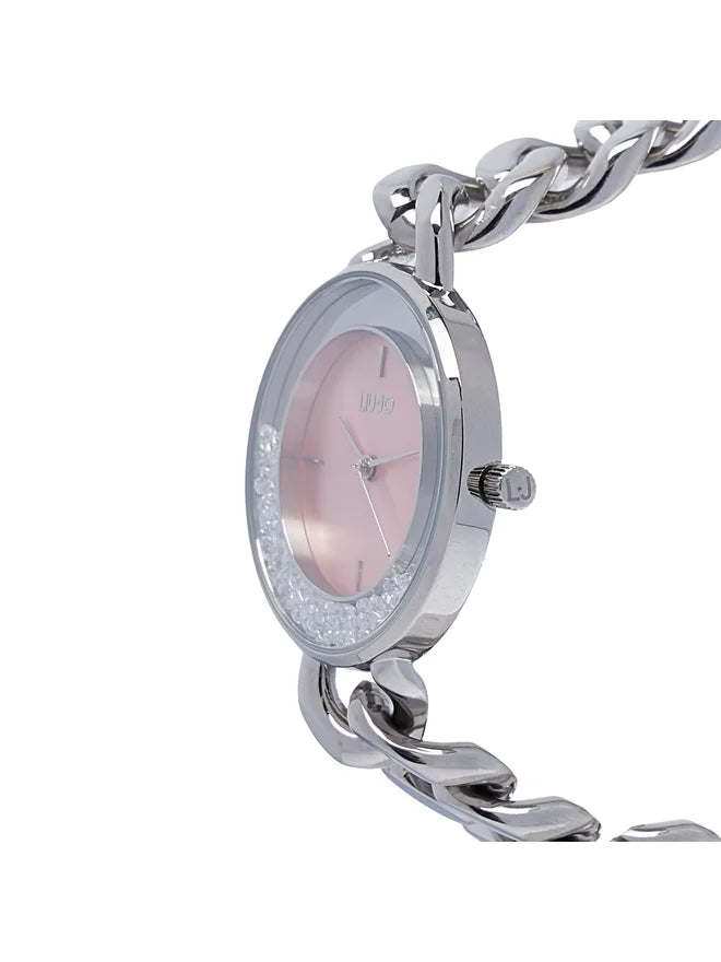 Liu Jo orologio Donna Solo Tempo argento cassa 32 mm 3atm TLJ2240 rosa