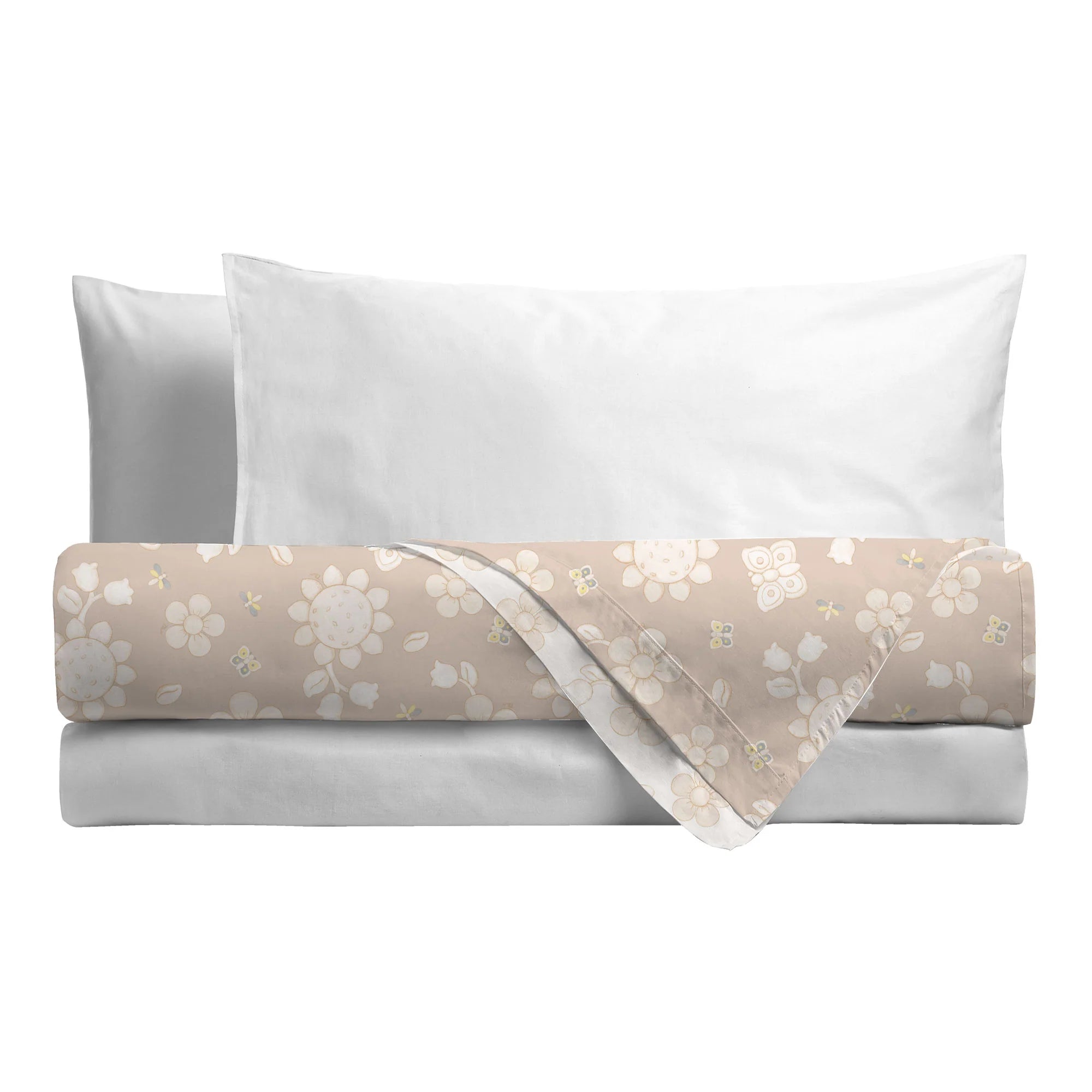 THUN sacco copripiumino matrimoniale - Fantasia Exclusive Collection Beige 019818