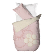 THUN Parure letto Copripiumino Singolo Iconic Elegance Daisy Pink rosa