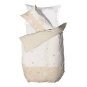 THUN Parure letto Copripiumino Piazza e Mezza in Cotone Elegance Beige B201052