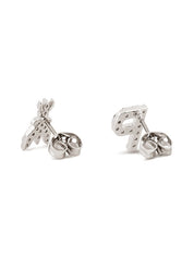 Patrizia Pepe Orecchini in Ottone Rivestiti in Titanio Colore Argento 8J1056 Donna
