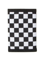 Vans Portafoglio Trifold Slipped in Poliestere Nero Bianco Unisex