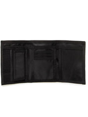 Vans Portafoglio Trifold Slipped in Poliestere Nero Bianco Unisex
