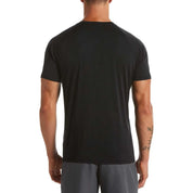 Nike Swim T-Shirt Short Sleeve Hydrogu NESSA586 Tessuto Tecnico Nero Uomo