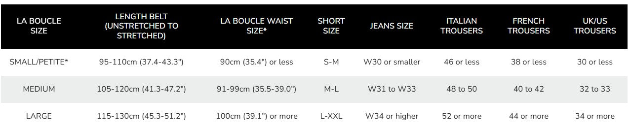 La Boucle cintura intrecciata con fibbia in metallo premium box regalo Santorini Blu Avio