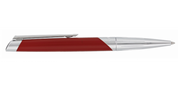 S.t.dupont Biro Penna Sfera Defi in Metallo Rosso opaco e Cromo 405739