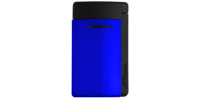S.t.dupont accendino MINI JET fluo blue 010871