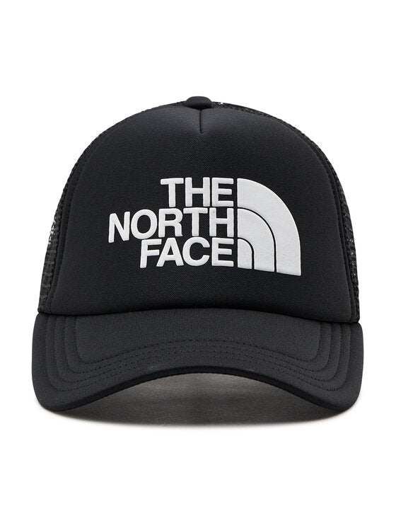 The North Face Cappello Trucker Logo TNF in Misto Cotone Nero Unisex
