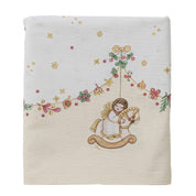 Thun Tovaglia cotone 100% Natale 6 posti 160x200 cm Garland Vanilla