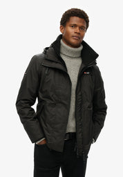 Superdry Giacca Windbreaker con Cappuccio Hooded Mountain nero