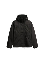 Superdry Giacca Windbreaker con Cappuccio Hooded Mountain nero