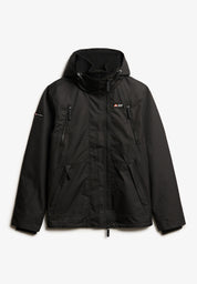 Superdry Giacca Windbreaker con Cappuccio Hooded Mountain nero