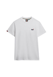 Superdry T-shirt Uomo Logo cotone manica corta bianco
