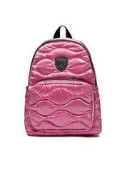 Blauer Zaino Backpack Wave onda fucsia donna women 28x27x10
