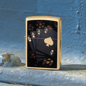 Zippo accendino ricaricabile antivento Made in USA Poker di Assi 47141