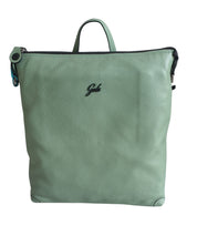 Gabs Zainetto Icon Black Pelle Verde