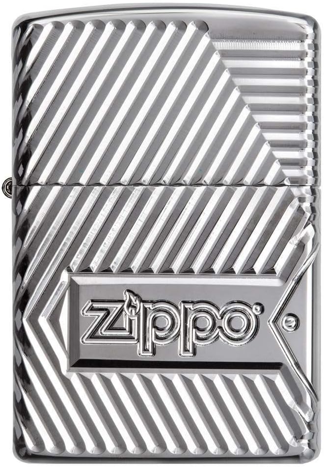 Zippo Armor Flame Silver Unisex 3