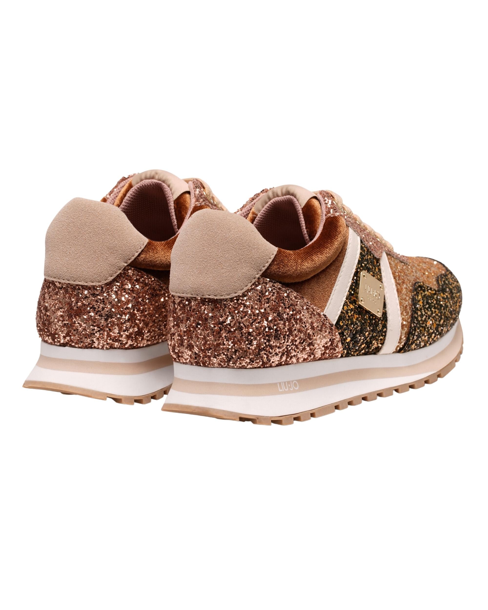 Liu Jo Sneakers Wonder 629 Glitter Oro