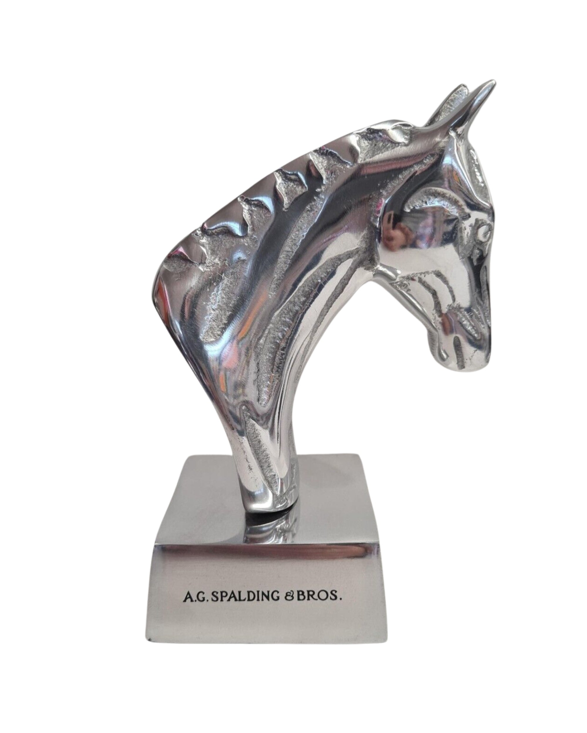 A.g.spalding&bros. Fermacarte Da Ufficio 'testa Di Cavallo' Argento Unisex